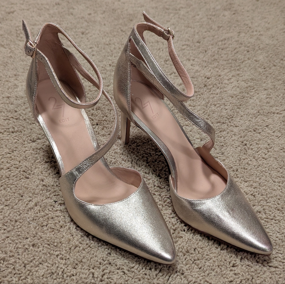 27 Edit Silver Women's Heels